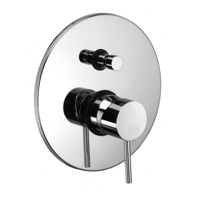 Змішувач для ванни / душа Paffoni Light в комплекті з внутрішньою частиною LIG015CR