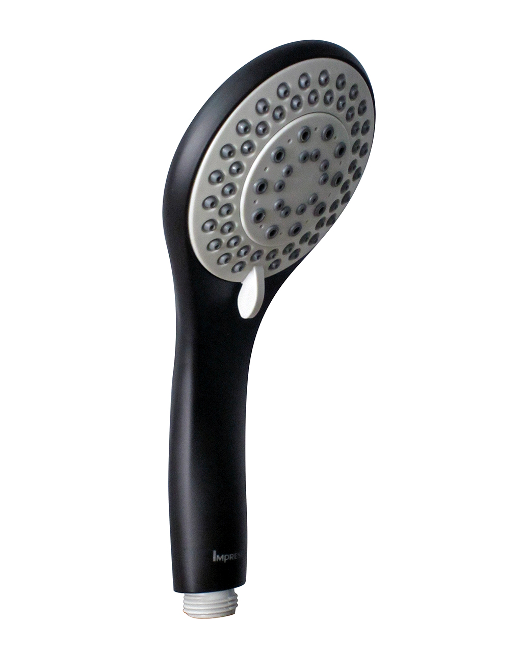 Ручной душ IMPRESE 100 мм, 3 режима, черный, блистер  W100SL3B