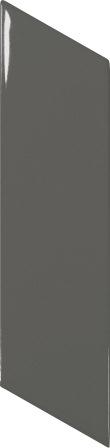 Настенная плитка Equipe Chevron Wall Dark Grey Left 5,2×18,6 23349