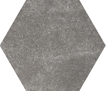 Керамогрніт Equipe Hexatile Cement Black 17,5×20 22094