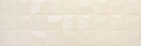 Настенная плитка Newker Luxe Cubic Ivory 110211 29,5×90