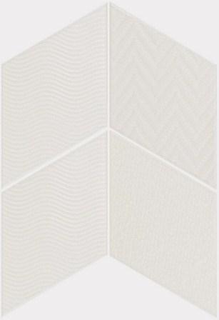 Керамогрнит Equipe Rhombus White 14×24