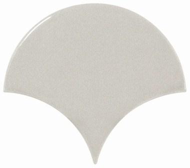 Настенная плитка Equipe Scale Fan Light Grey 10,6×12