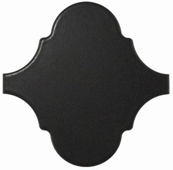 Настенная плитка Equipe Scale Alhambra Black Matt 12×12