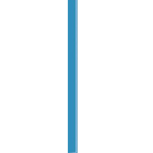 Плинтус настенный Paradyz SZKLANA 2,3 x 60 Azul