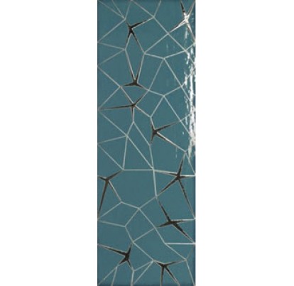 Плитка Ape Allegra Decor link turquoise декор 31,6×90