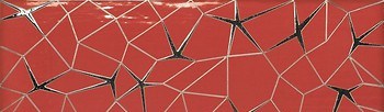 Плитка Ape Allegra Decor link red декор 31,6×90