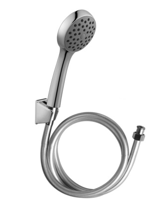 Набор душевой Imprese — ручной душ 1 режим, шланг полим., держатель, блистер S1011001