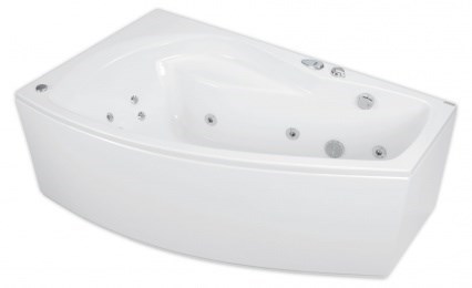 Гідромасажна ванна Pool Spa NICOLE (права) 150×80 Smart 1 (PHAOD10ST1C0000)